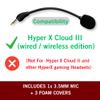 Hyperx Cloud 3 Mic Replacement, Wired/Wireless Gaming Headphone  Noise Cancelling Boom Microphone Gaming Consoles, PC, 3.5mm Jack (Not for Hyper X Cloud II and Other HyperX Headsets) view 2