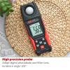 UV Meter, TA630 Luxometer Professional Lux Meter Handheld Light Meter High Accuracy Luxmeter Illuminometer Photometer(TA630A) view 3