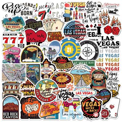 100PCS Nevada Las Vegas Stickers,Cool Travel Stickers,Waterproof Vinyl Stickers for Water Bottles,Laptop,Luggage,Teens Adults,Keyboards,Backpacks,Skateboards,Luggage,Water Bottles,Scrapbooks