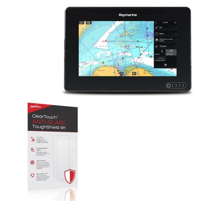BoxWave Screen Protector Compatible with Raymarine Axiom 7 - ClearTouch Anti-Glare ToughShield 9H (2-Pack), Anti-Glare 9H Tough Flexible Film Screen Protector