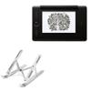 BoxWave Stand and Mount Compatible with Wacom Intuos Pro M Paper Edition (PTH-660P) - Compact QuickSwitch Stand, Portable Multi Angle Viewing Foldable Riser - Metallic Silver view 1