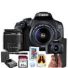 Canon EOS 2000D / Rebel T7 DSLR Camera w/EF-S 18-55mm F/3.5-5.6 Zoom Lens + 64GB Memory + Stabilizing Grip + Software Pack +More (Value Bundle) (Renewed) view 1
