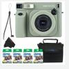 Fujifilm INSTAX Wide 400 Instant Camera Green with Pixibytes Bundle... (Camera + 4 Wide Twin Packs/CC1) view 1