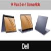 Dell 14 Plus AI Business 2-in-1 Laptop 14" Touch LCD WUXGA (AMD Ryzen AI 7 350, 16GB LPDDR5X, 1TB SSD, Backlit KB, Fingerprint, WiFi 7, Win 11 Home), Replaces Inspiron view 2