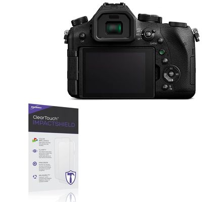 BoxWave Screen Protector Compatible with Panasonic Lumix FZ2500 - ClearTouch ImpactShield (2-Pack), Impenetrable Screen Protector Flexible Film