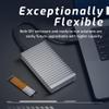 OWC 2TB Express 1M2 80Gb/s Portable NVMe SSD USB4 (Thunderbolt Compatible/USB-C) Ultra Fast External SSD Drive with Aluminum Heat Sink Enclosure view 4