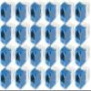CJ688TGBU Pack of 24 Category 6 TX6 Plus Mini-Com UTP Jack Modules, Blue, TG Style, Toolless, RJ45 Ethernet High Performance Network Module, T568A/T568B Wiring view 1