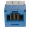 CJ688TGBU Pack of 24 Category 6 TX6 Plus Mini-Com UTP Jack Modules, Blue, TG Style, Toolless, RJ45 Ethernet High Performance Network Module, T568A/T568B Wiring view 4