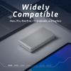 OWC 1TB Express 1M2 80Gb/s Portable NVMe SSD USB4 (Thunderbolt Compatible/USB-C) Ultra Fast External SSD Drive with Aluminum Heat Sink Enclosure view 3