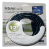 12 Foot HDMI Cable  Flexible High-Speed HDMI Cord  Long HDMI Cable for Monitors, TVs, Laptops, Gaming Consoles, and Home Theater - Full HD up to 1080p view 1