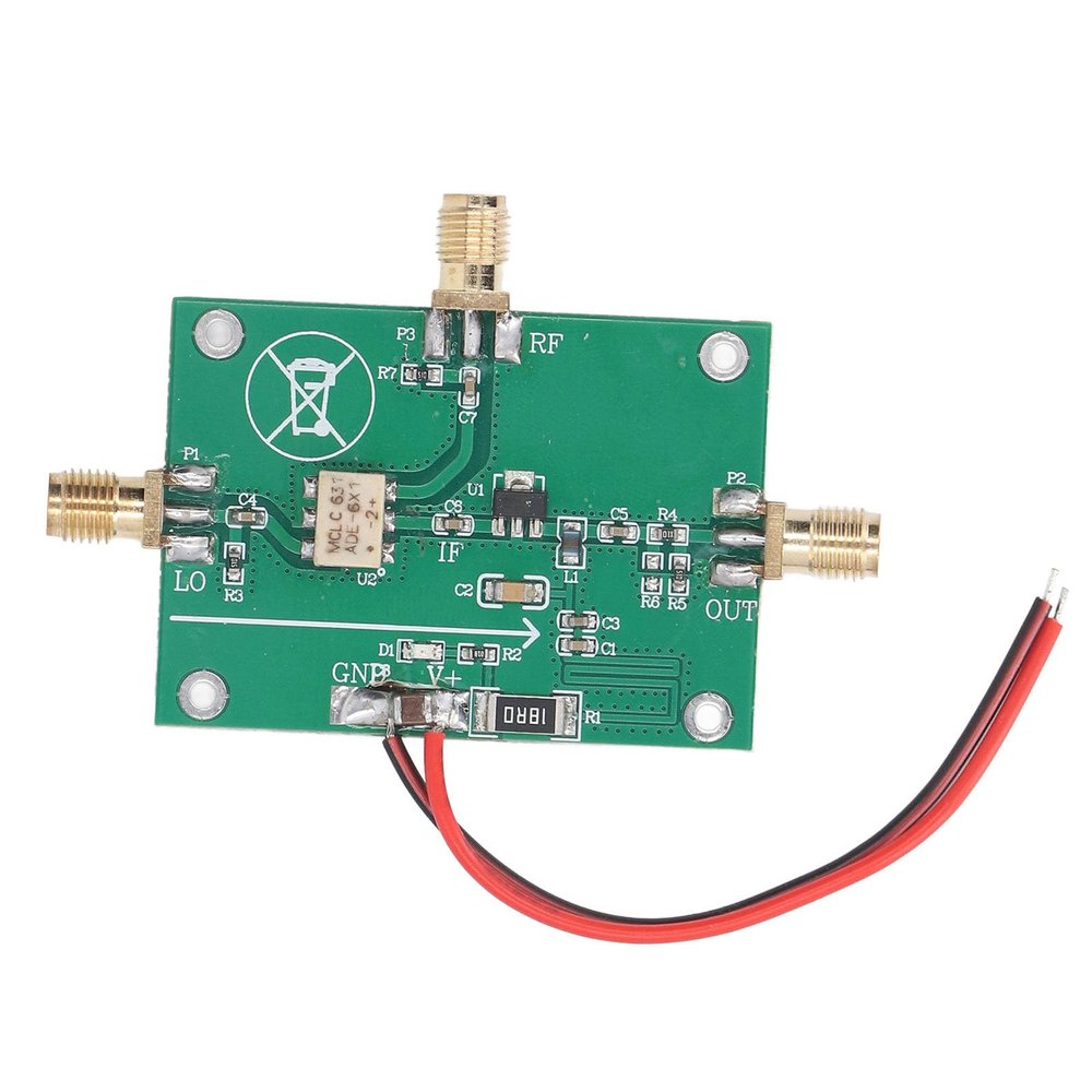 Oumefar ADE-6 Passive Mixer Module 0.05-250MHz, RF Upconversion Downconversion Mixer, 4.6dB Typical Loss, 40dB Isolation for RF Signal Processing