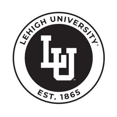 Lehigh University Mountain Hawks Officially Licensed Black Vinyl Decal Sticker White Backing 3-Inches