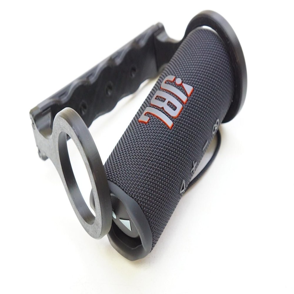 3DEXL Wall Mount Holder Bracket for JBL Flip 6 Bluetooth Speaker (ATV, UTV, Bike, +)