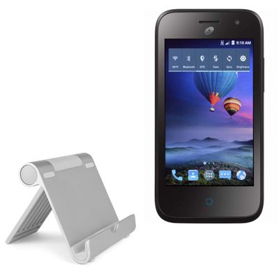 BoxWave Stand and Mount Compatible with ZTE Citrine LTE - VersaView Aluminum Stand, Portable, Multi Angle Viewing Sturdy