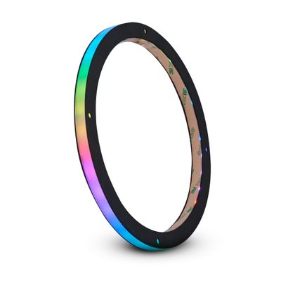 DS18 DLRING8 8" Digital LED Ring for Loudspeakers, Speakers, Sealed Acrylic, Water Resistant, Dynamic Lighting Effects, LED Ring for 8-inch Speakers
