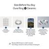 Oura Ring 4 Ceramic Cloud - Size 9 - Size Before You Buy view 3