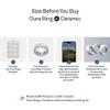 Oura Ring 4 Ceramic Tide - Size 9 - Size Before You Buy view 3