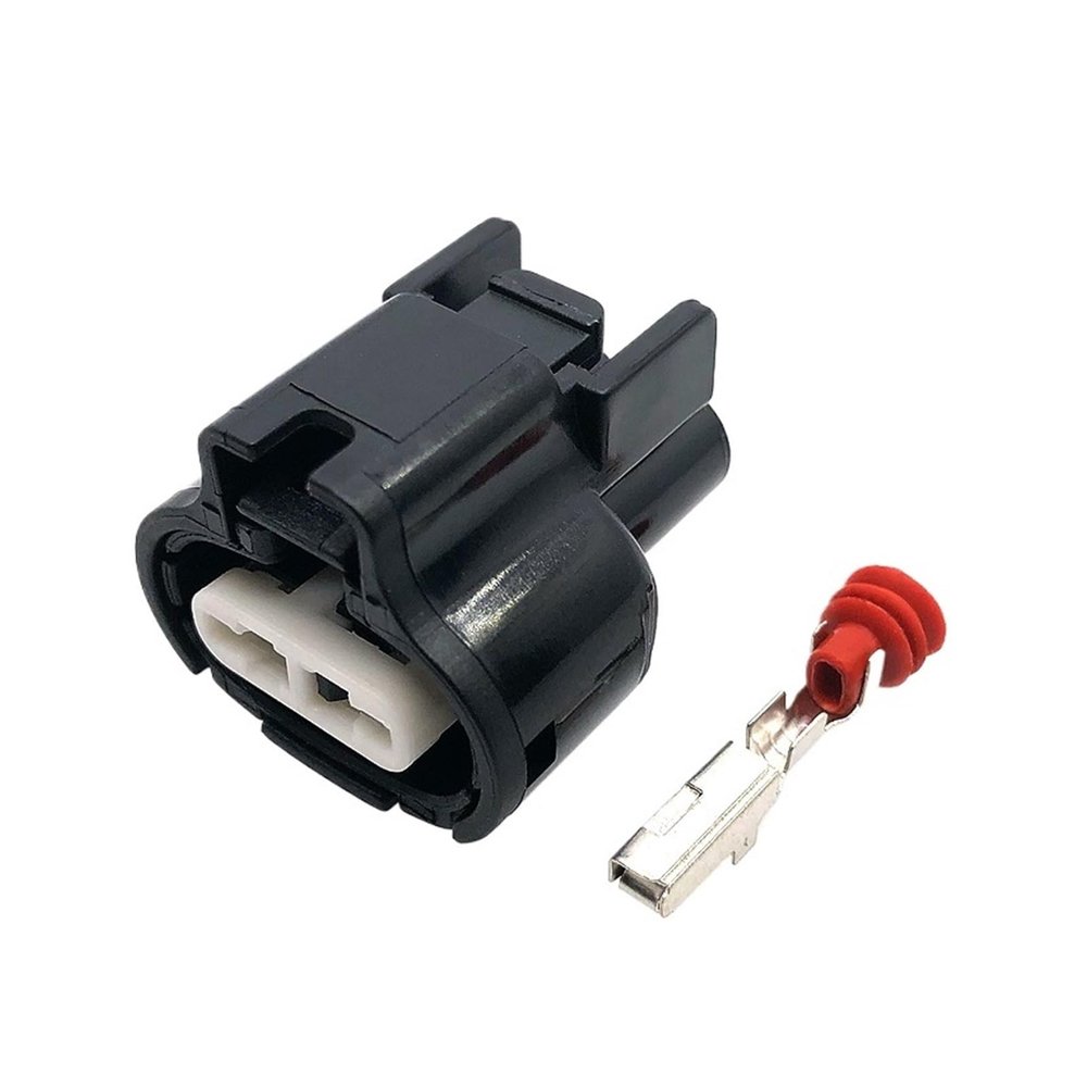 1 Set 2 Pin Auto Water Proof sen*/SOR Connector Socket for Japanese IAT MAT 2.2mm Female Plug 90980-11163 7283-1224-10 7283-1224-30(20 Sets)