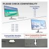 VESA Wall Mount Adapter, Compatible for HP, 21.5 23 24 25 27 Inch 22FW 23FW 24FW 25FW 27FW LED Display Stand Can Be Mounted to an Arm/Desk view 4