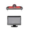170 Degree Car Brake Light Rear View Camera Compatible with Peugeot Boxer Citroen Jumper with 4.3 Inch Display Screen(Brown) view 1