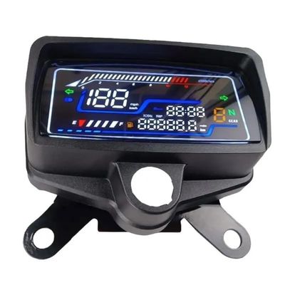 Odometer fuel meter rpm counter Multifunctional Tachometer Digital Motorcycle Dashboard With Gauge 12V Accurate Readings For CG125 CG150 6XDB