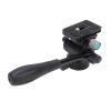 AUNMAS Tripod Fluid Head, 360 Panorama Metal Camera Tripod with Steel Handle for Home Camping Travelling view 1