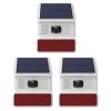 Hapippofa Solar Wireless Motion Sensor Alarm,Driveway Alarm Outdoor Waterproof Alert 120 dB Siren Sound Security System for House Yard Farm view 1