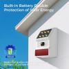 Hapippofa Solar Wireless Motion Sensor Alarm,Driveway Alarm Outdoor Waterproof Alert 120 dB Siren Sound Security System for House Yard Farm view 4