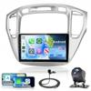4Core 4G+64G Car Stereo for Toyota Highlander 2000-2007, 9" Incell Touchscreen, Wireless CarPlay Android Auto, 5GWiFi GPS Bluetooth FM RDS EQ USB SWC Backup Camera view 1