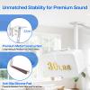 Yibracki Metal Speaker Ceiling Mount for Sonos Five & Play 5 Gen 2 Speaker Mount - Tilt & Swivel Adjustable Bracket for Sonos Play:5 & Sonos 5 Ceiling Mount for Surround Sound, White view 4