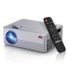 Wellsonic Smart Projector with Wifi and Bluetooth, Native 1080P&4K/8K Support Mini Projector, Built-in 8W Speaker, 400Ansi Moive Projector for Bedroom, Outdoor, Home view 1