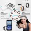 COLMI R02 Smart Ring, a Smart Ring for Women and Men, Supports Heart Rate, Blood Oxygen, Sleep Health Monitoring, Size First Sizing Kit. (Includes Ring Sizer Only) view 3