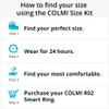 COLMI R02 Smart Ring, a Smart Ring for Women and Men, Supports Heart Rate, Blood Oxygen, Sleep Health Monitoring, Size First Sizing Kit. (Includes Ring Sizer Only) view 4
