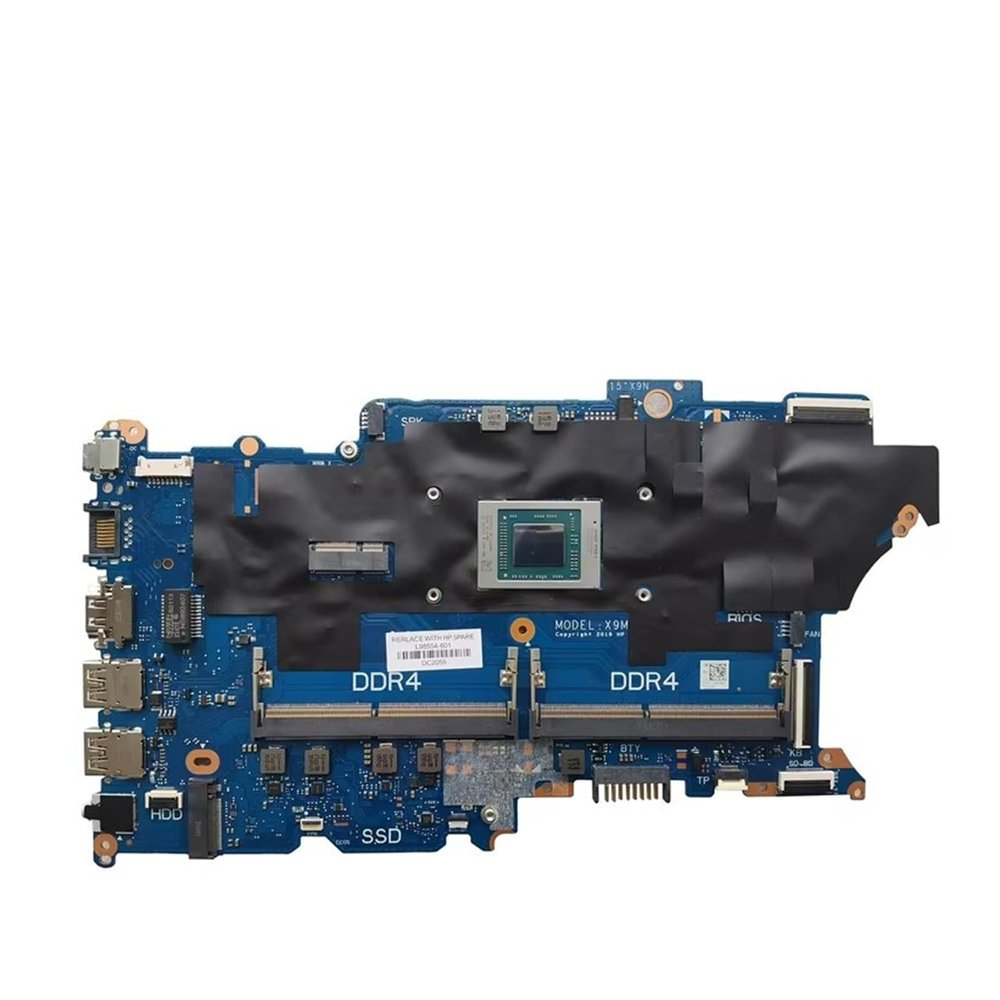 L98554-601 Used for HP ProBook 445 455 G7 Motherboard L98556-001/601 DA0X9MMB8F0 X9M with Ryzen5 4500U R3 R7 DDR4, Durable