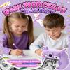 Kids Camera Instant Print, 1080P Kids Instant Cameras with Photo Printing and Fun Learning, Christmas Stuffers Birthday Gifts for Girls Age 3-12, Portable Toy for 3 4 5 6 7 8 9 10 Girls Boys, Purple view 4