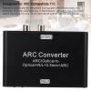 LICAEVEY HDMI Extractor, 192KHz HDMI Adapter Converter Splitter, DAC Digital to Analog Converter 3.5mm Jack for TV view 2