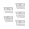 5Pcs Quick Release Reusable Adhesive Cord Clip Cable Organization Fixing Holder for Desk Wall Electronics Kitchen Cable Management view 3