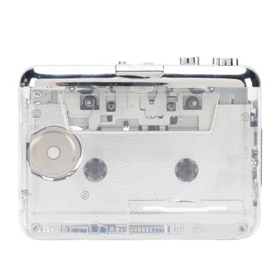 Dpofirs Portable Cassette Player | USB C Tape to MP3 Converter with