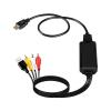 HDTV to Rcas Adapters 3Port Converter 1080P Plugs and Play Function Durability PVC Shell Universally Compatibility Hdmis to AVS Converter view 4