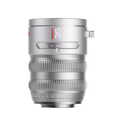 CHIOPT Aura 35mm T1.5 Full Frame Cine Lens, Manual Focus Cinema Prime with Low Distortion, Lightweight L-Mount Camera Lens for Filmmakers