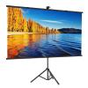 60 72 84 inch Indoor Projector Screen with Tripod Stand, 4K HD Outdoor Movie Screen, Easy Setup for Home Theater, Cinema, Camping(72"(16:9)) view 1
