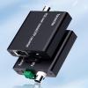 Power Over Ethernet Coaxial Extender 500M Transmission Power Over Ethernet Converter Data Transmission Adapter for Networking Camera Networking Extender view 2