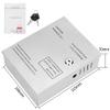 AccessShield - Power supply box, DC12V 5A emergency supply control system with keys for access control and intercom view 3