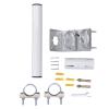 Mounting Kit Stainless Steel Short Wall Roof Mount V2 Rectangular Dish Enhanced Stability Weatherproof Design view 2