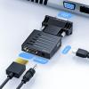 HDTV to VGA Adapter Converter Output Computer Set Top Box Connector Dongle for Laptop PC Monitor Projector 3.5mm Cable VGA to HDTV Converter view 2