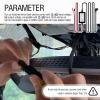 9.68Ft USB C Car Dash Cam Hardwire Kit,Upgraded Car Hardwire Kit for Dash Camera with Low Voltage Protection Includes Conversion Cable,12-30V to 5V 2.5A Cars Dashcam Hardwires Kits view 4