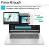 HP 17 Laptop Computer for Business and Students - 17.3" HD+ 250 Nits IPS Display Intel 8-Core i3 Processor Wifi6 Camera Copilot Fast Charge Win 11 Pro w/Accessories (16GB RAM, 512GB SSD) view 2