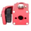 Rotating Pan Tilt Bracket Monitor Bracket, Adjustable Back and Forth Tripod Mount Ball Head DSLR Camera Arca Swiss Compatible with Locating Pins 3/8" 1/4" Fixed Screws (RED) view 4