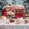 20X10ft Christmas Backdrop Adventure Camper Xmas Tree RV Photography Background Winter Holiday Party Photo Booth Family Portrait Decor Supplies Photo Studio Props Wall Decor Banner view 4