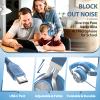 INFURTURE USB C Headphones Wired with Mic & Volume Control, Noise Isolating Over-Ear Headphones, Tangle-Free Plaiting Line, Foldable Headphone for School/Travel/iPad,Tablet,iPhone 17/16/15 view 4